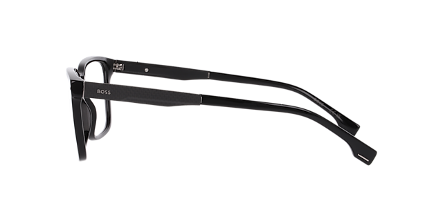 BOSS 1841 Black AcetateEyeglass Frames for Glasses Direct, Side View