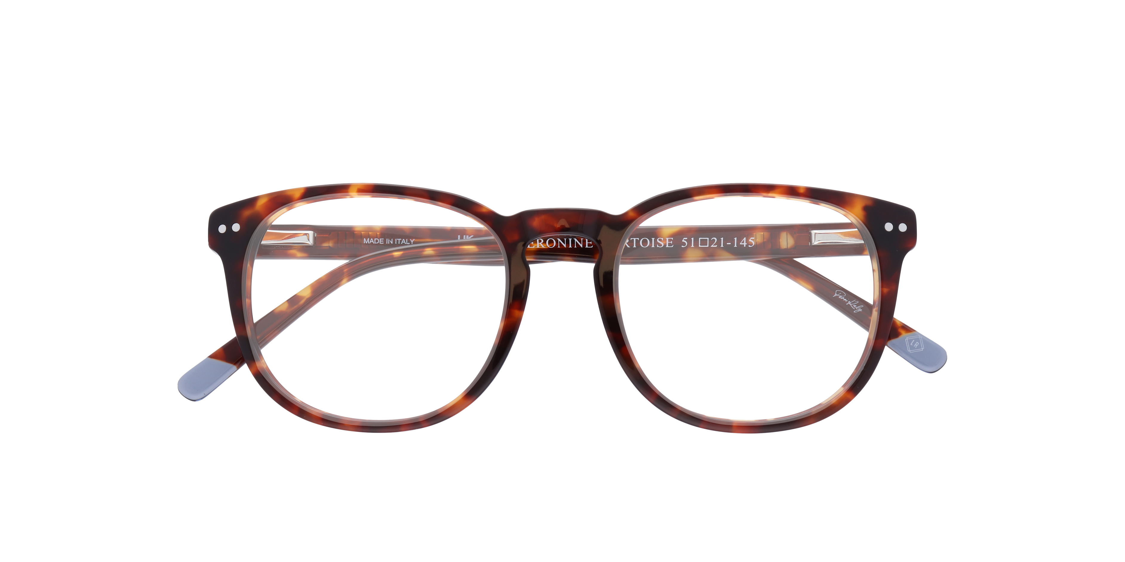 ZERONINE Tortoise AcetateEyeglass Frames for Glasses Direct, Closed View