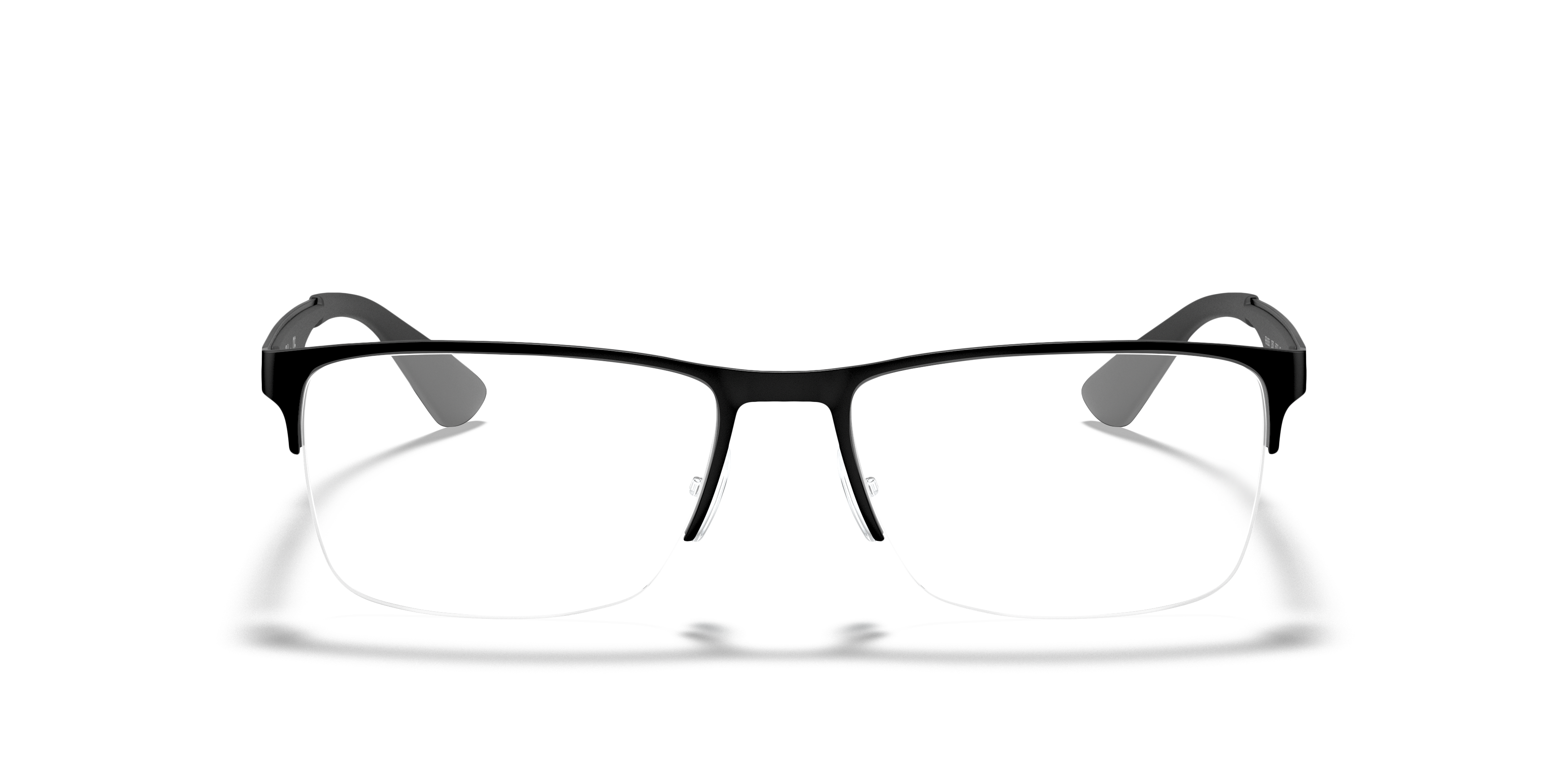 RB6335 Black MetalEyeglass Frames for Glasses Direct, Front View