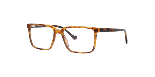 Murphy Havana Honey PlasticEyeglass Frames for Glasses Direct, Angle View