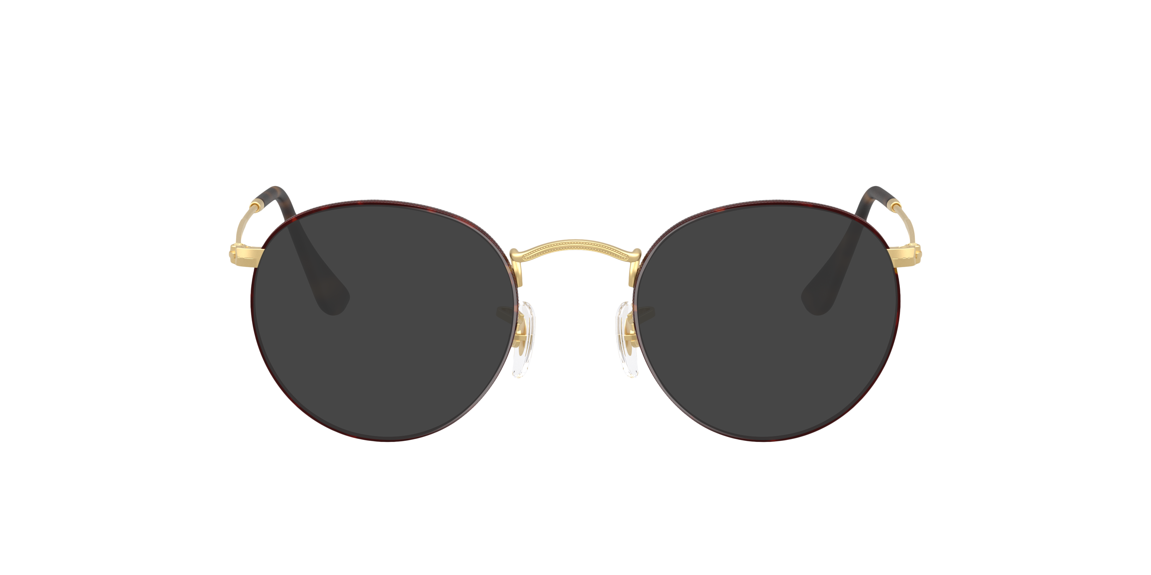 RB3447V Matte Havana On Matte Arista Gold MetalEyeglass Frames for Glasses Direct, with Tinted Lenses