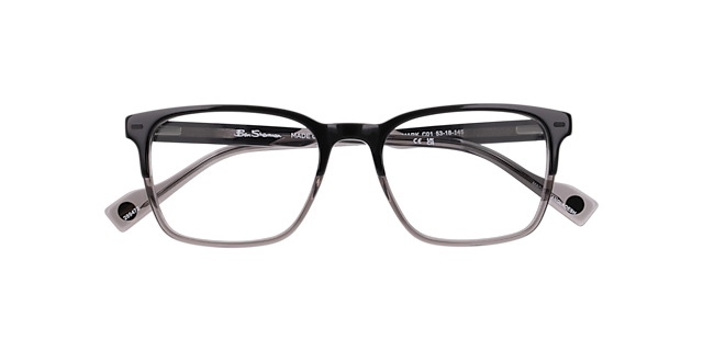 Bsmark Black AcetateEyeglass Frames for Glasses Direct, Closed View