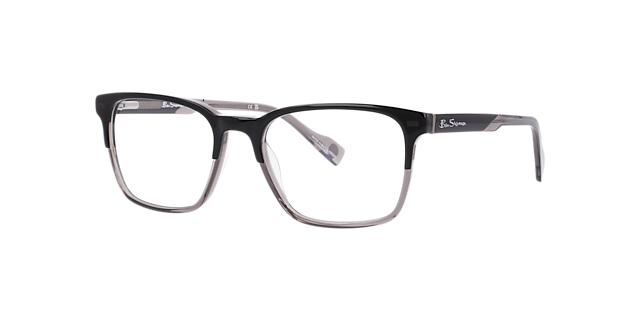 Bsmark Black AcetateEyeglass Frames for Glasses Direct, Angle View