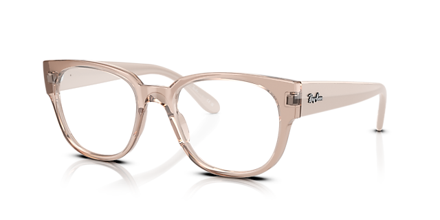 RB7210 Alabaster PlasticEyeglass Frames for Glasses Direct, Angle View