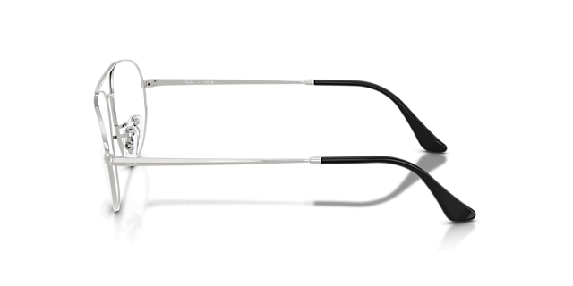 Explorer IV Optics Silver MetalEyeglass Frames for Glasses Direct, Side View