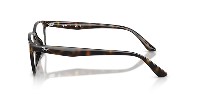 RB7241D Havana PlasticEyeglass Frames for Glasses Direct, Side View