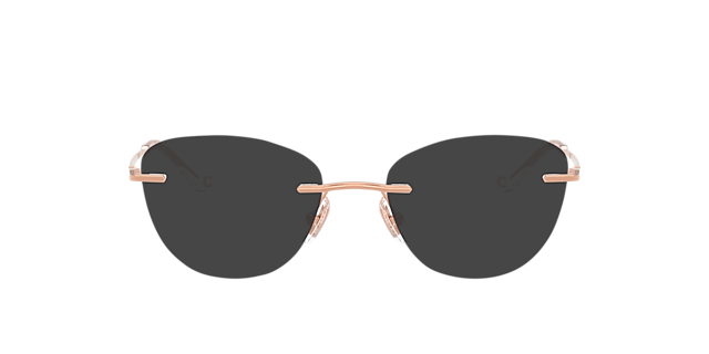 HC5185 Shiny Rose Gold MetalEyeglass Frames for Glasses Direct, with Tinted Lenses