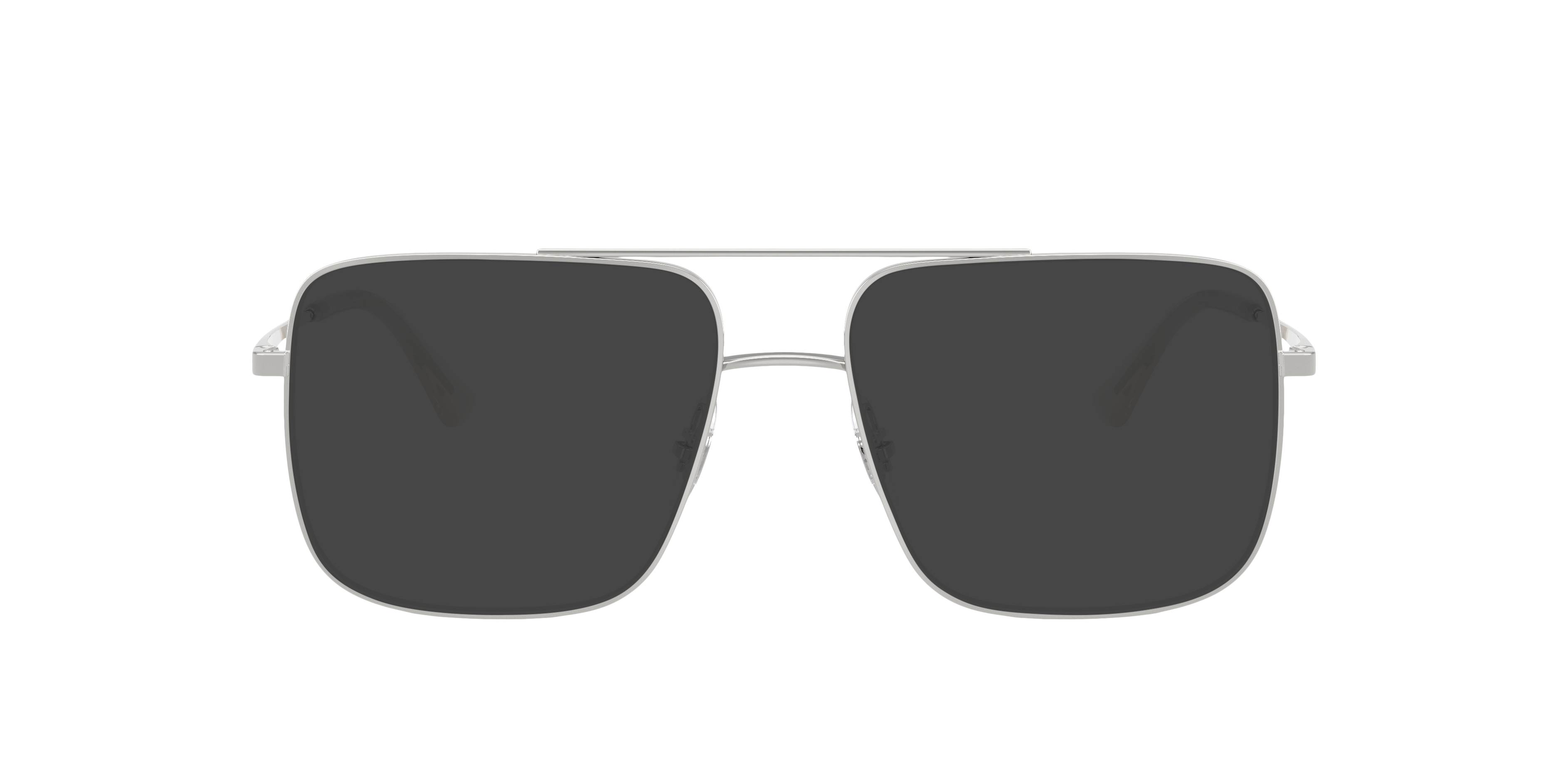 RB3758V Silver MetalEyeglass Frames for Glasses Direct, with Tinted Lenses