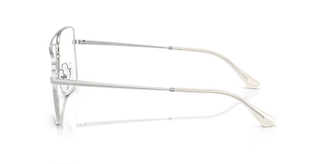 RB3758V Silver MetalEyeglass Frames for Glasses Direct, Side View