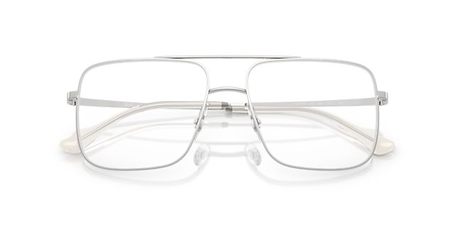 RB3758V Silver MetalEyeglass Frames for Glasses Direct, Closed View