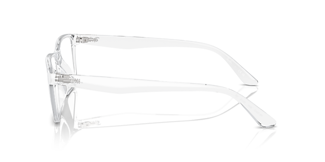 RB7241D Transparent PlasticEyeglass Frames for Glasses Direct, Side View