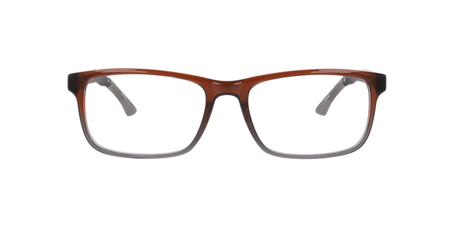 Cuscorex Brown AcetateEyeglass Frames for Glasses Direct, Front View