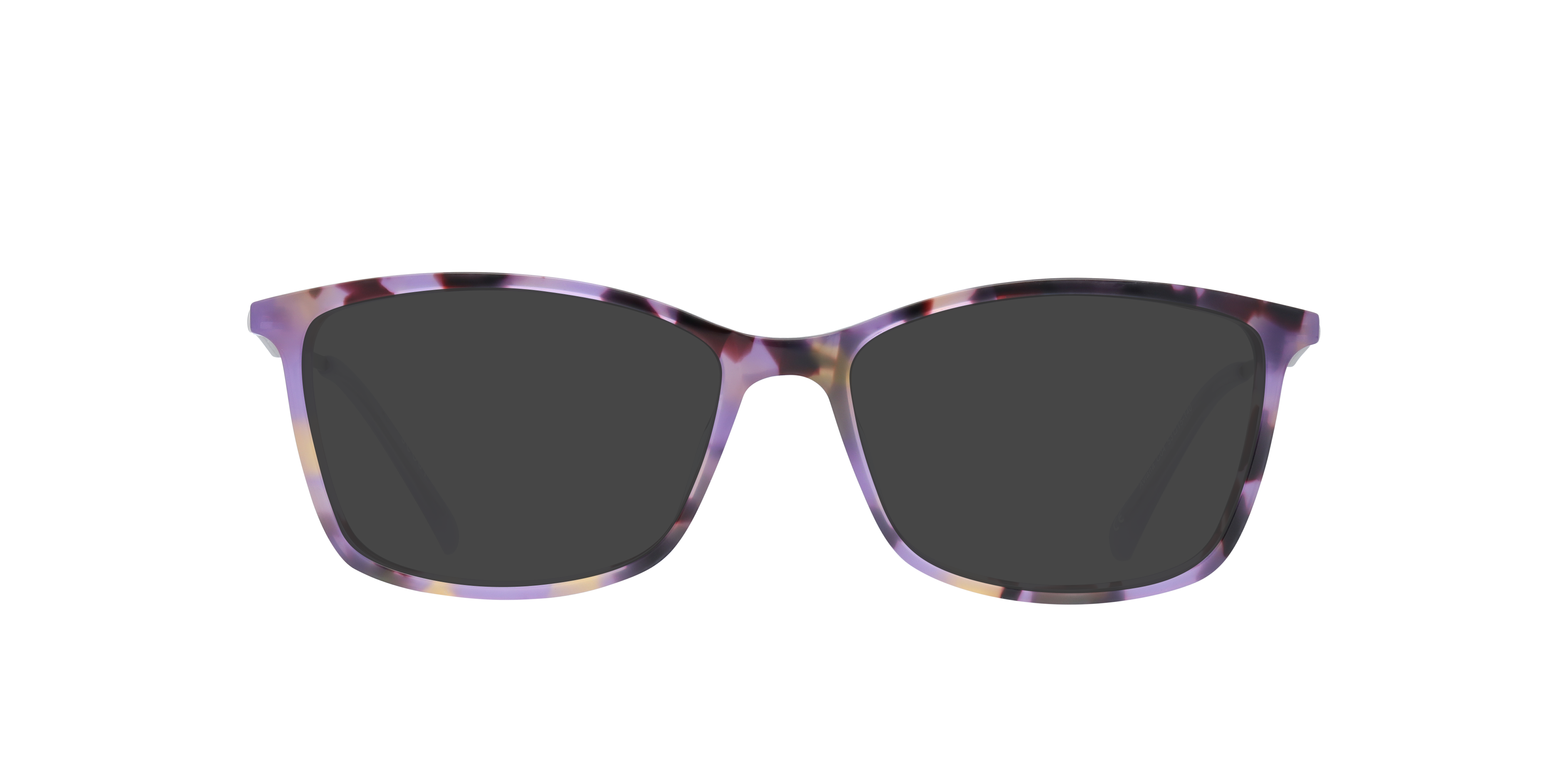 Aviana Purple Havana & Silver AcetateEyeglass Frames for Glasses Direct, with Tinted Lenses