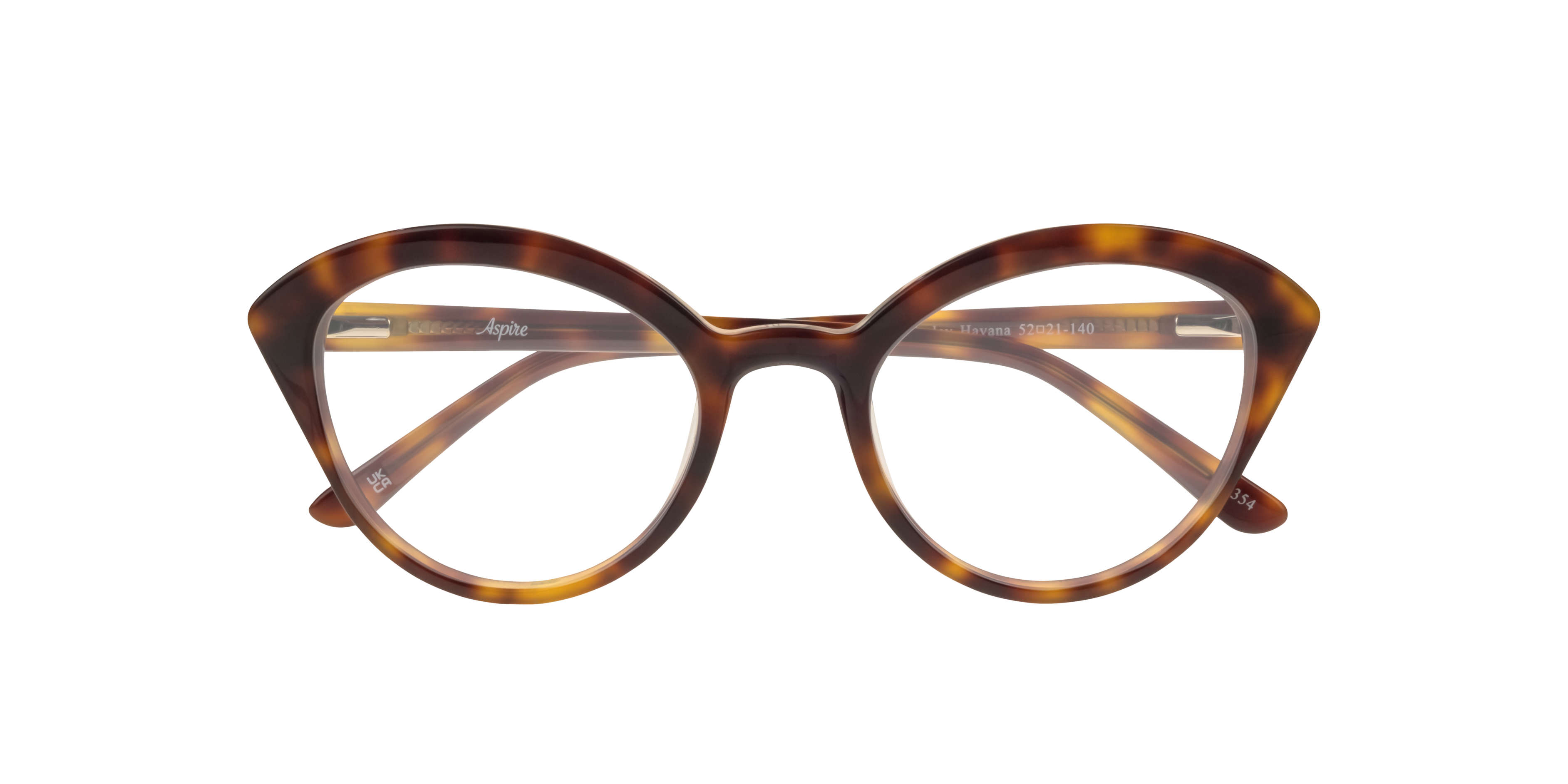 Harley Havana AcetateSunglass Frames for Glasses Direct, Closed View