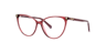 PLD D551 Burgundy PlasticEyeglass Frames for Glasses Direct, Angle View