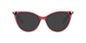 PLD D551 Burgundy PlasticEyeglass Frames for Glasses Direct, with Tinted Lenses