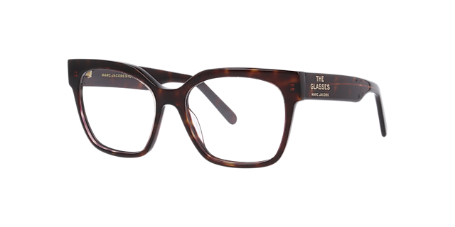 Marc 801 Tortoise AcetateEyeglass Frames for Glasses Direct, Angle View