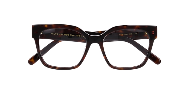 Marc 801 Tortoise AcetateEyeglass Frames for Glasses Direct, Closed View