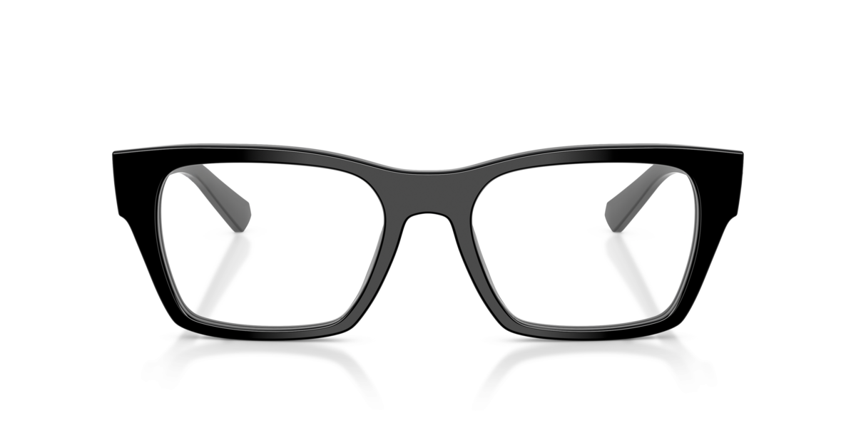 Ray-Ban Unisex Black Irregular Acetate Eyeglasses Online - Full Rim - Rb5448