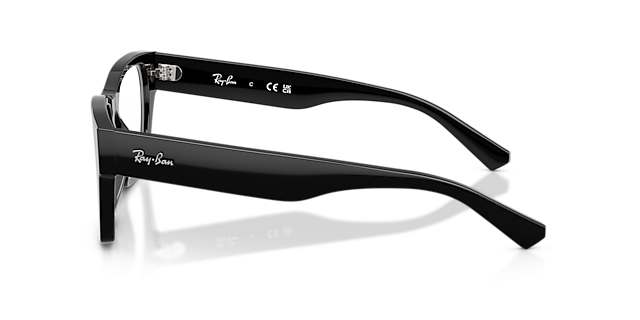 RB5448 Black AcetateEyeglass Frames for Glasses Direct, Side View