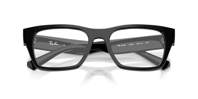 RB5448 Black AcetateEyeglass Frames for Glasses Direct, Closed View