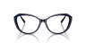 TF2241B Dark Blue AcetateEyeglass Frames for Glasses Direct, Front View