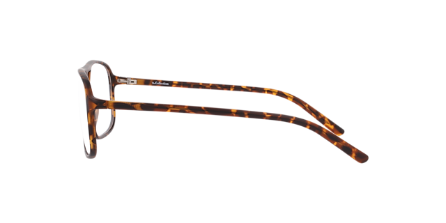 Matthew Havana Brown PlasticEyeglass Frames for Glasses Direct, Side View