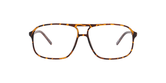 Matthew Havana Brown PlasticEyeglass Frames for Glasses Direct, Front View