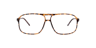 Matthew Havana Brown PlasticEyeglass Frames for Glasses Direct, Front View