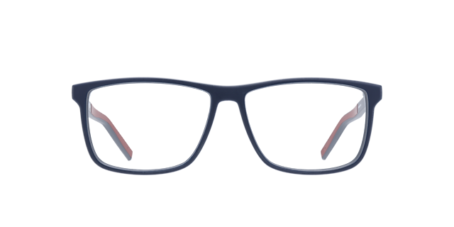 TH 1696 Blue Red PlasticEyeglass Frames for Glasses Direct, Front View