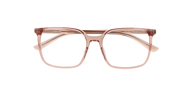 Mia Crystal Light Brown PlasticEyeglass Frames for Glasses Direct, Closed View