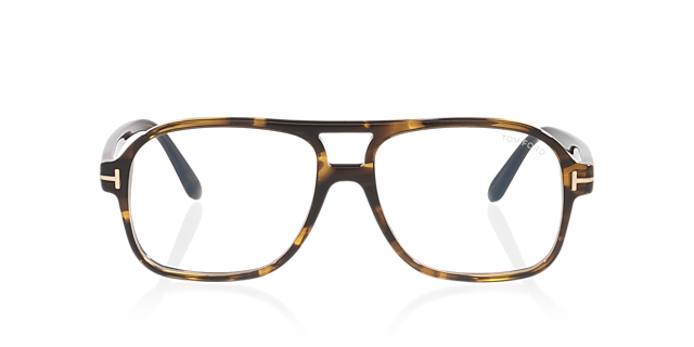 FT6058-B Tortoise Clear AcetateEyeglass Frames for Glasses Direct, Front View