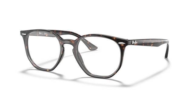 RB7151 Havana AcetateEyeglass Frames for Glasses Direct, Angle View