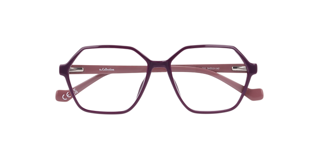 Madeline Purple PlasticEyeglass Frames for Glasses Direct, Closed View