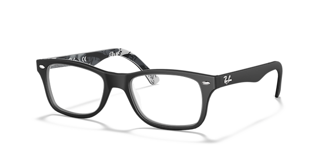 RB5228 Black AcetateEyeglass Frames for Glasses Direct, Angle View