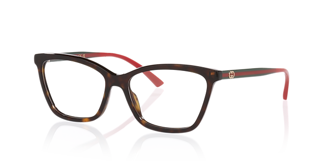 GG1989O Tortoise AcetateEyeglass Frames for Glasses Direct, Angle View