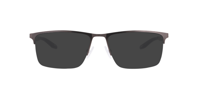Curouse Gunmetal MetalEyeglass Frames for Glasses Direct, with Tinted Lenses