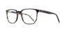 NINETEEN Brown AcetateEyeglass Frames for Glasses Direct, Angle View