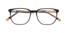 NINETEEN Brown AcetateEyeglass Frames for Glasses Direct, Closed View