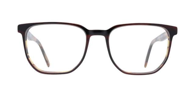 NINETEEN Brown AcetateEyeglass Frames for Glasses Direct, Front View