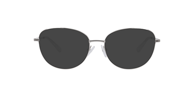 Maya Silver MetalEyeglass Frames for Glasses Direct, with Tinted Lenses