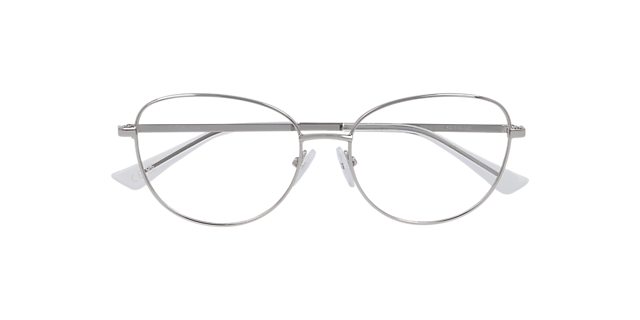 Maya Silver MetalEyeglass Frames for Glasses Direct, Closed View
