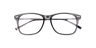 TH 2195 Black AcetateEyeglass Frames for Glasses Direct, Closed View