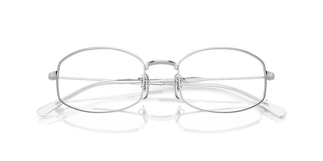 RB6510 Optics Silver MetalEyeglass Frames for Glasses Direct, Closed View