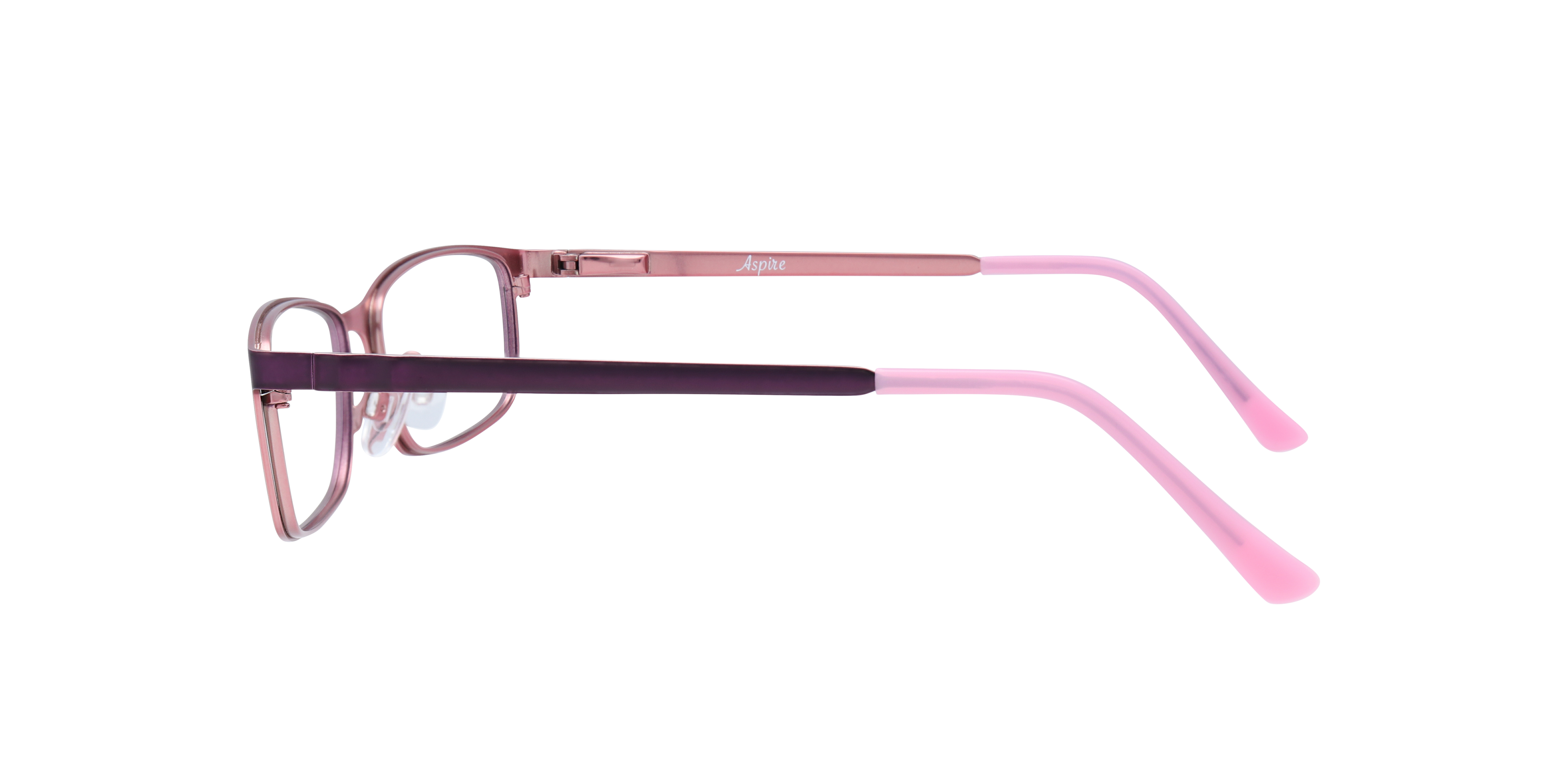 Amy Sugar Plum MetalEyeglass Frames for Glasses Direct, Side View