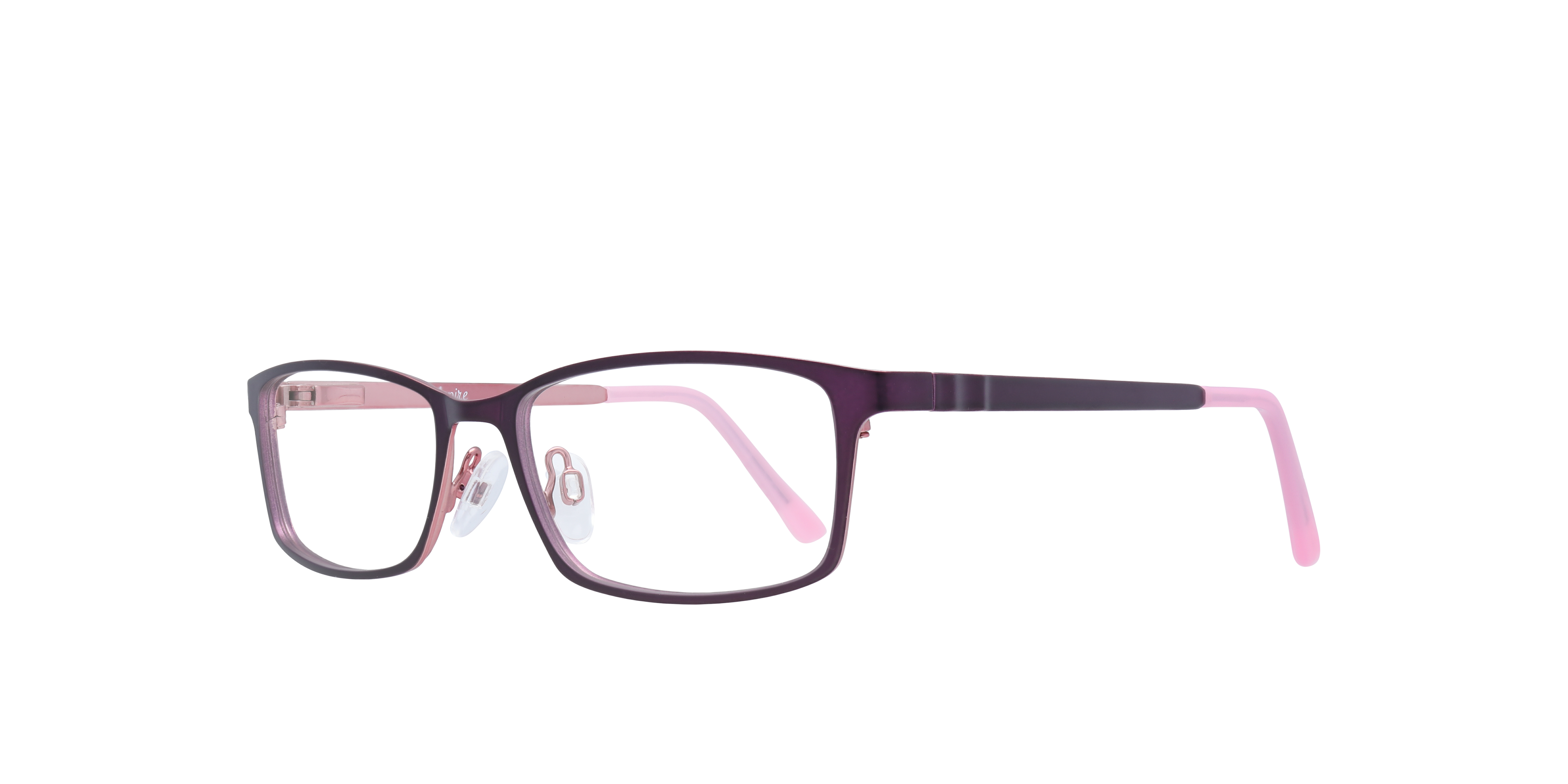 Amy Sugar Plum MetalEyeglass Frames for Glasses Direct, Angle View