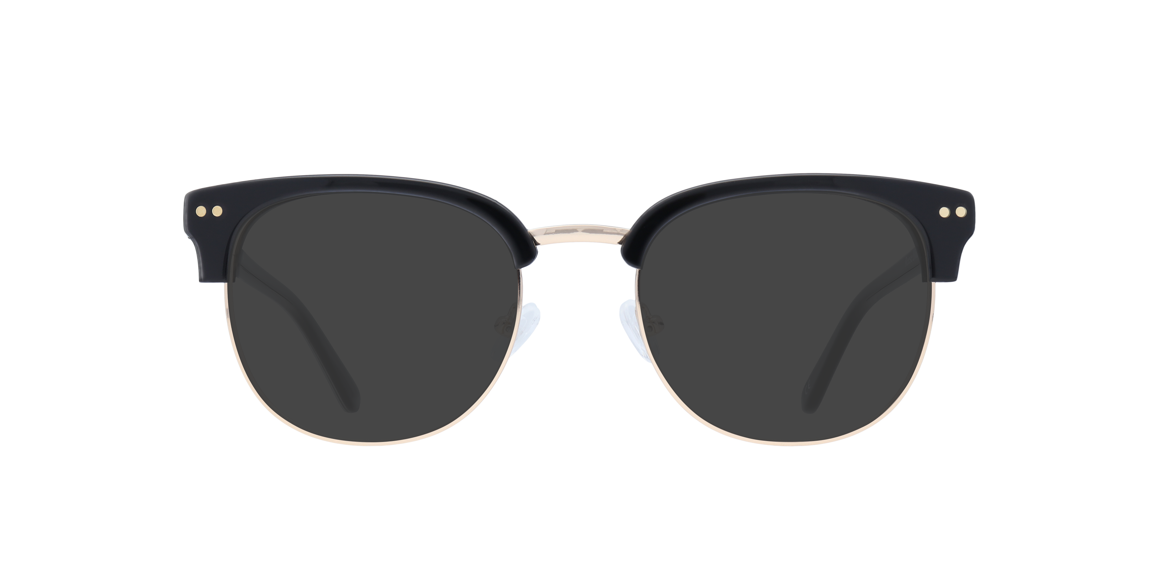 Reese Black MetalEyeglass Frames for Glasses Direct, with Tinted Lenses