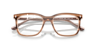 RB5446 Striped Brown AcetateEyeglass Frames for Glasses Direct, Closed View