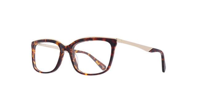 Delores Havana AcetateEyeglass Frames for Glasses Direct, Angle View