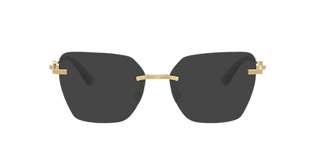 DG1363 Gold MetalEyeglass Frames for Glasses Direct, with Tinted Lenses